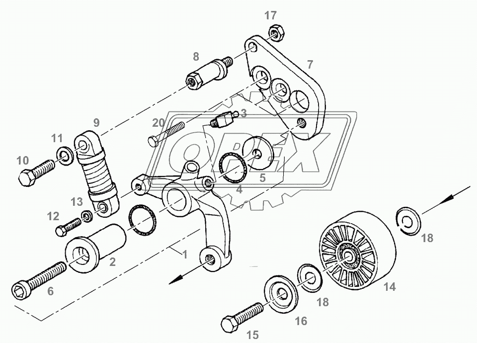 TENSION ROLLER 2