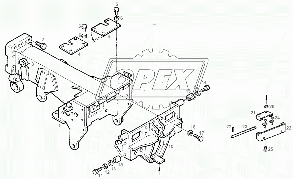 FRONT AXLE BRACKET