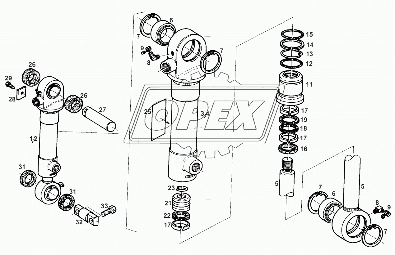 SPRING CYLINDER