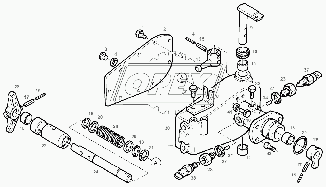 SIDE GEAR SHIFTING