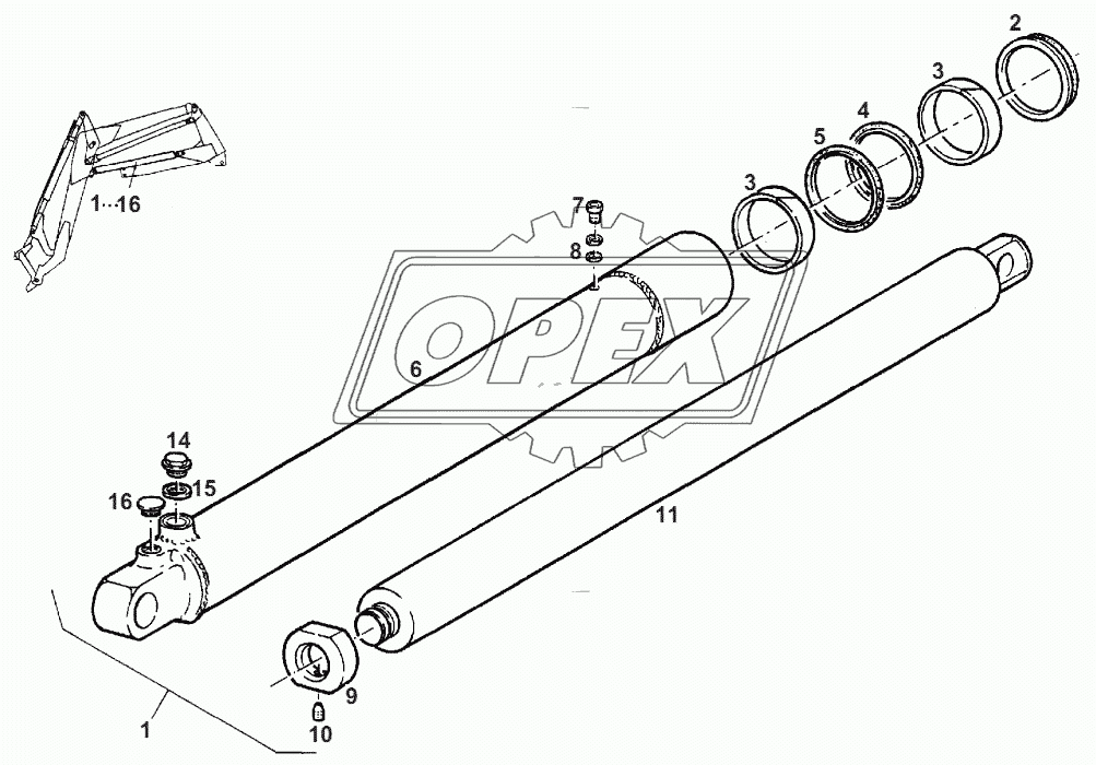 LIFT CYLINDER 1