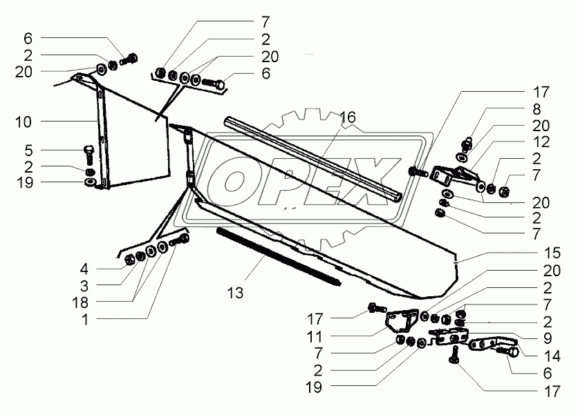 Straw Chopper Transmission 4