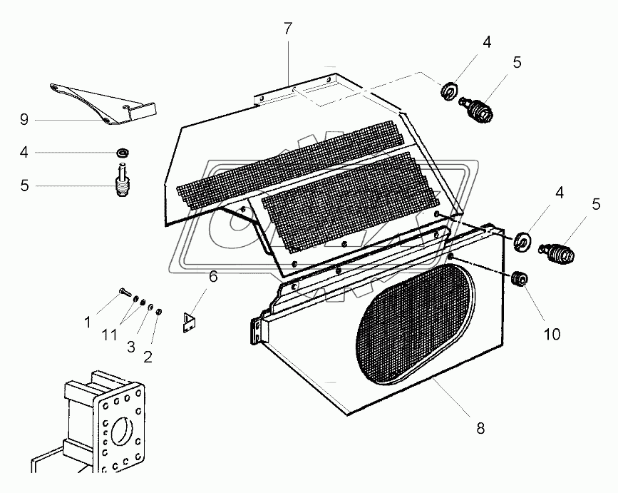 L.H. Side Wall Guard Autolevel 1