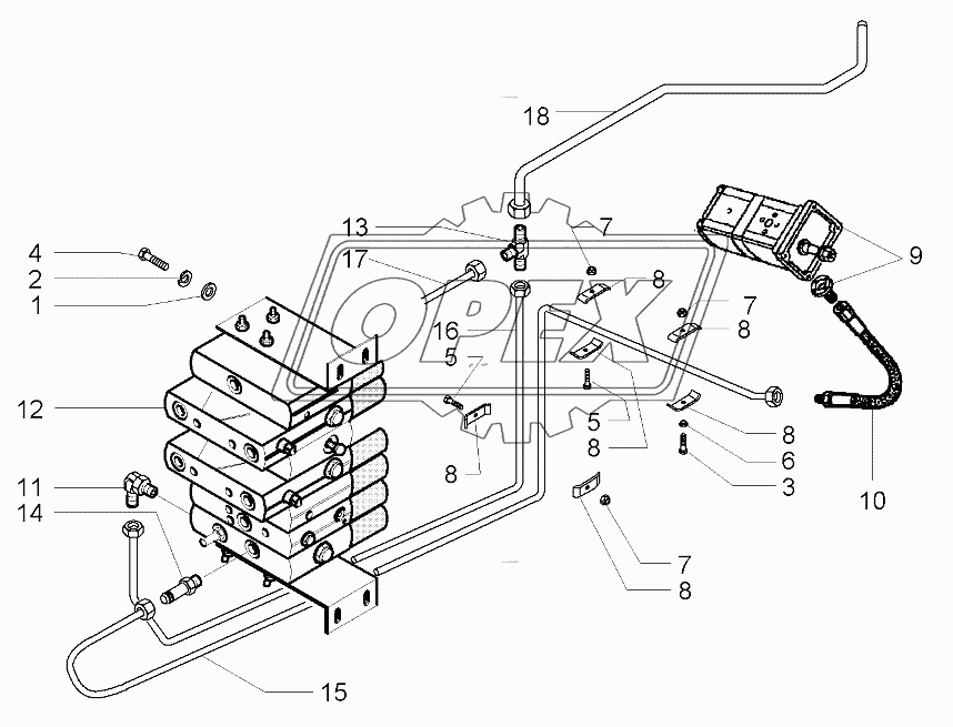 Valve Chest Up To 563010119 /Autolevel 563410050