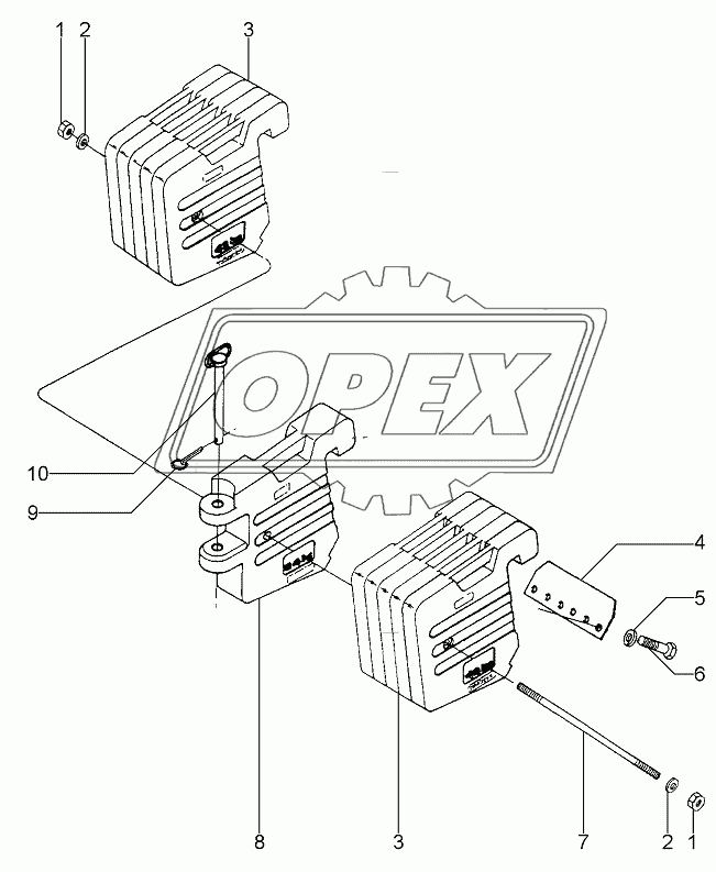 Bracket And Front Wheight