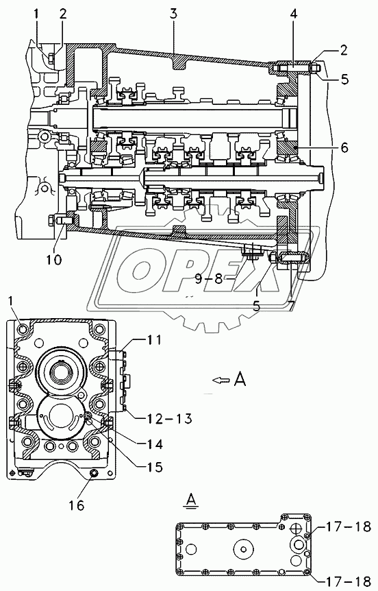 Transmission, Housing - Closing