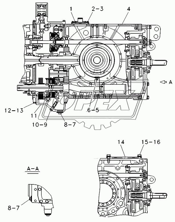 Rear Axle, Housing - Closing 1