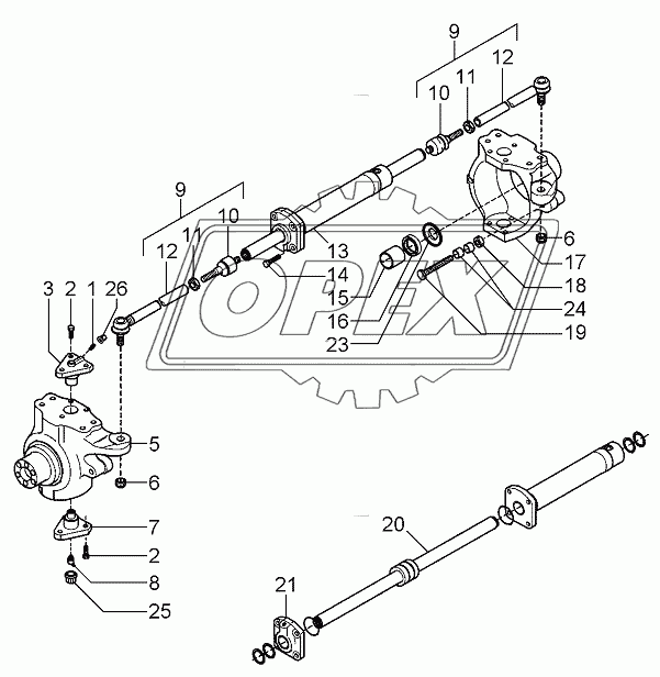 Front Axle 4