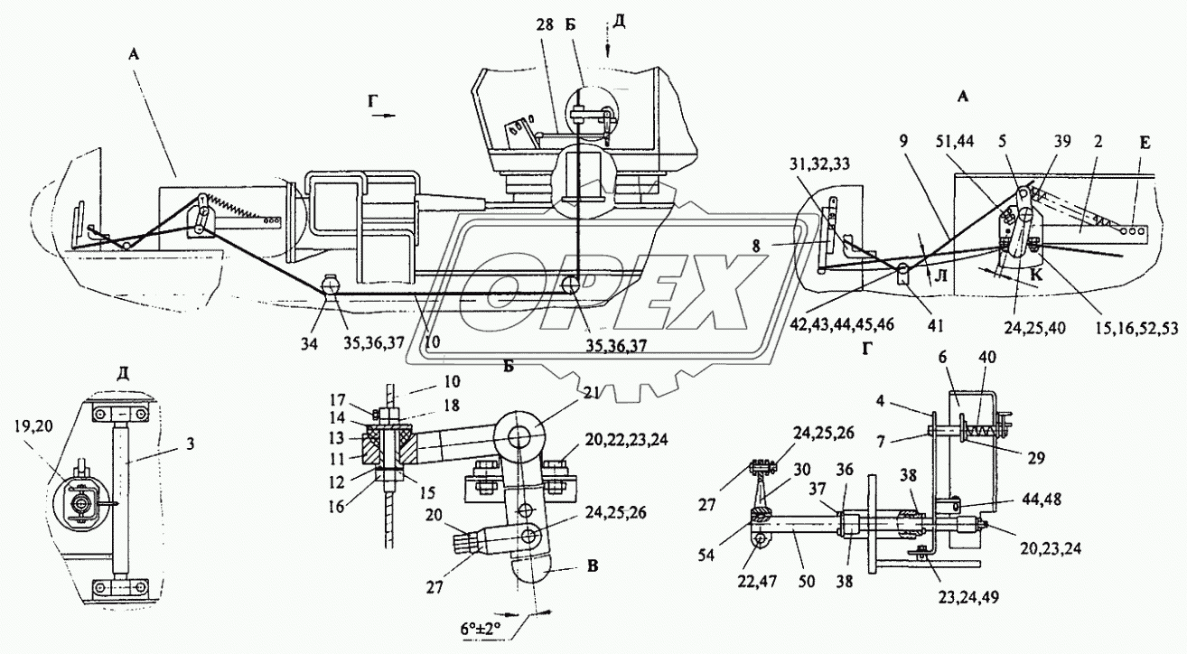 Привод управления двигателем КС-35715.72.000