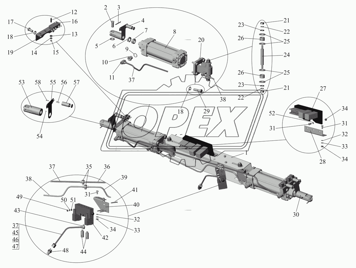 Привод дверей 103-6108200