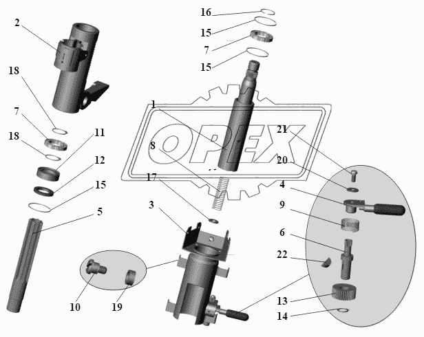 Колонка рулевая 64221-3444010