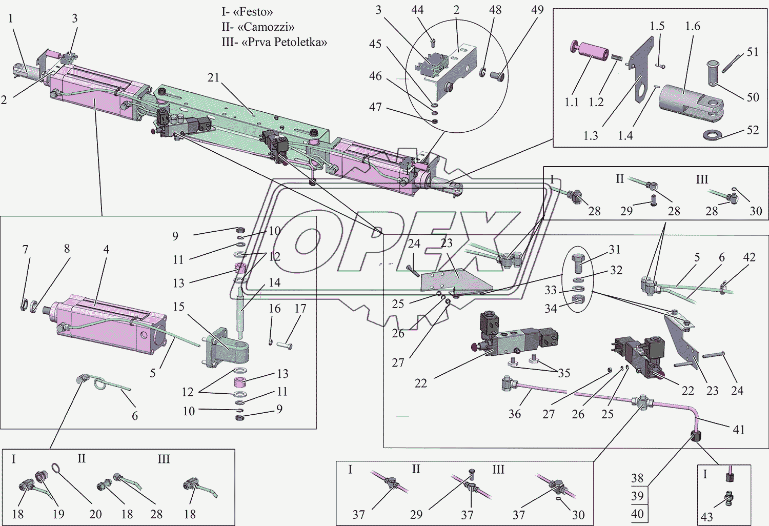 Привод двери 215068-6108201