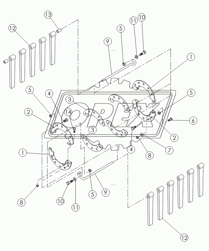 FLAILS ON №1 TUBE №52123