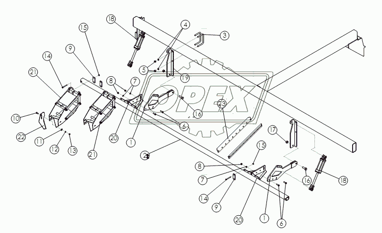 SCALPER BAR ASSEMBLY