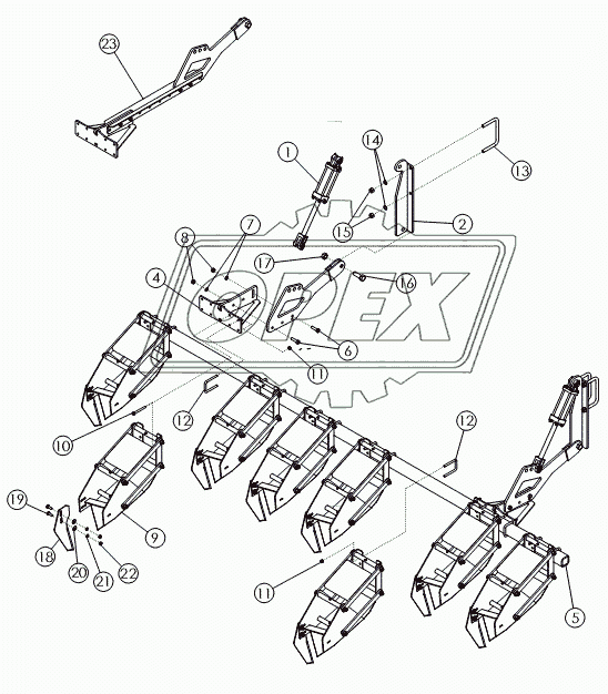 SCALPER BAR ASSEMBLY