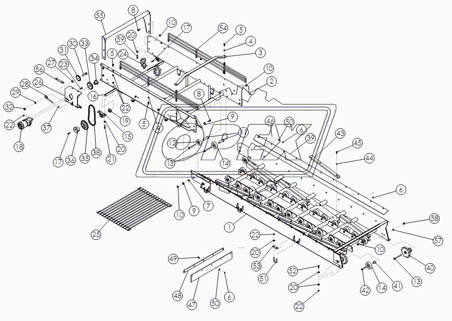 ELEVATOR AND BOOM ASSEMBLY