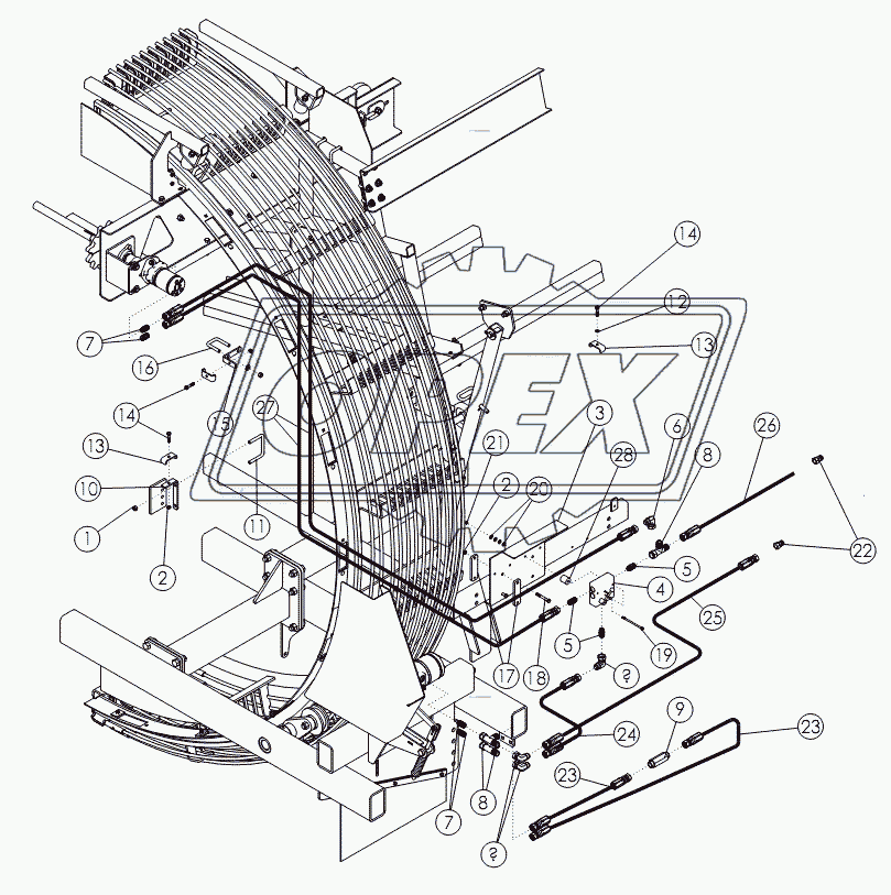 TRACTOR HYDRAULIC DRIVE