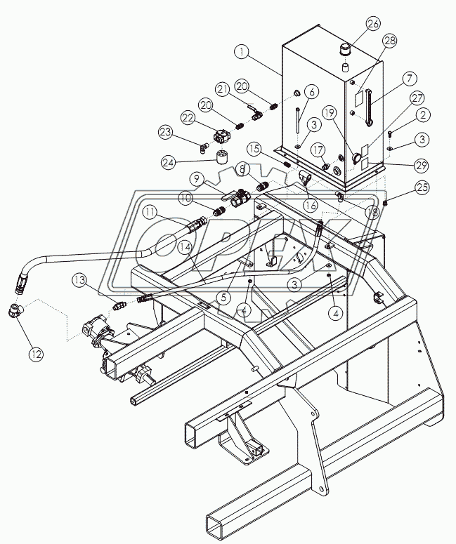 HYDRAULIC TANK