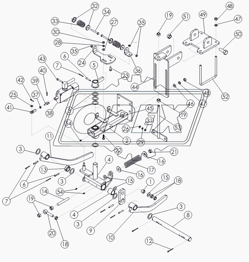 HYDRAULIC ROW FINDER №51486