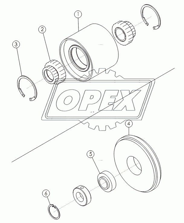 IDLER PULLEY №56406, SPROCKET IDLER №56851