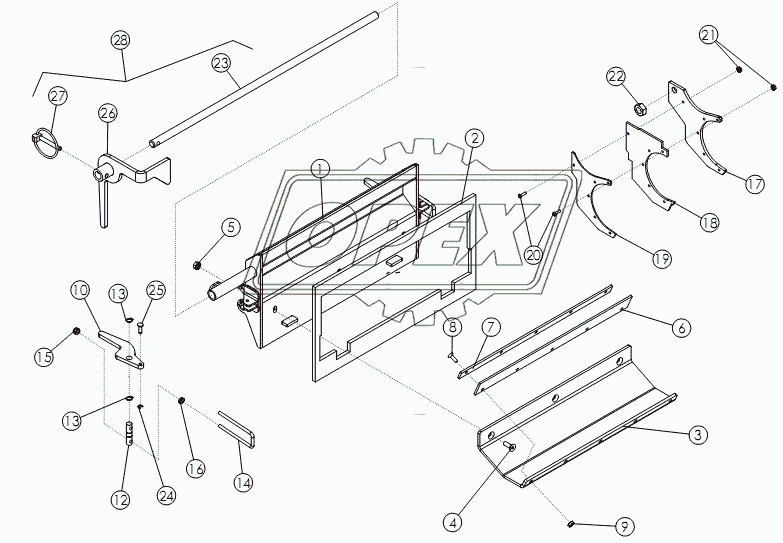 ASSY-METER BOX DOOR