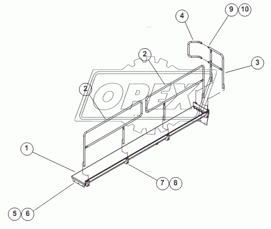 ASSY-CATWALK AND HANDRAILS