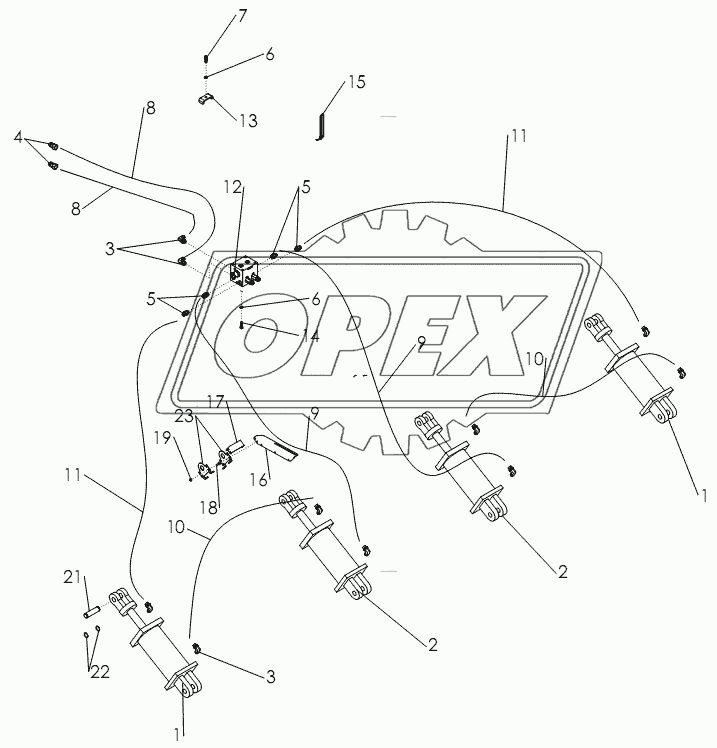 DEPTH CONTROL ASSEMBLY 30'