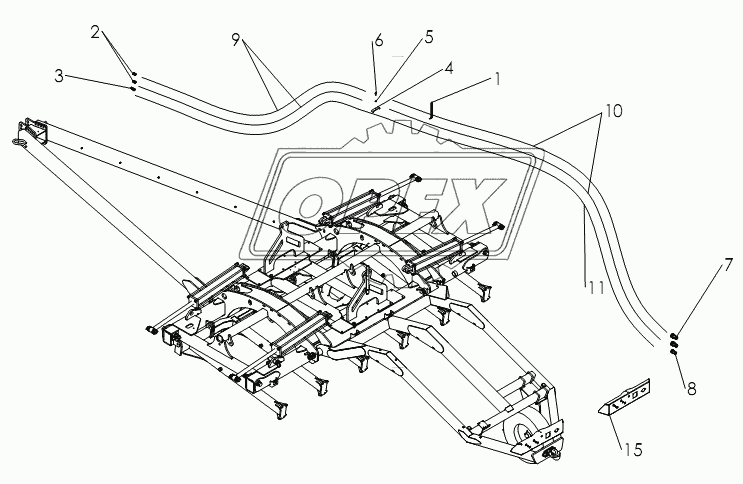 TANK TO TRACTOR HYDRAULICS