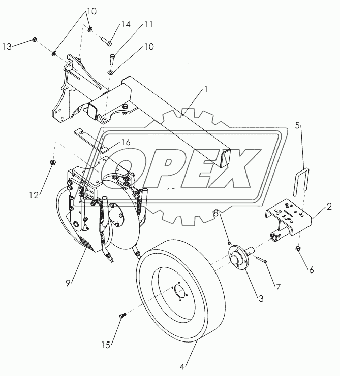 REAR TOOLBAR SOYBEAN (OPTIONAL)