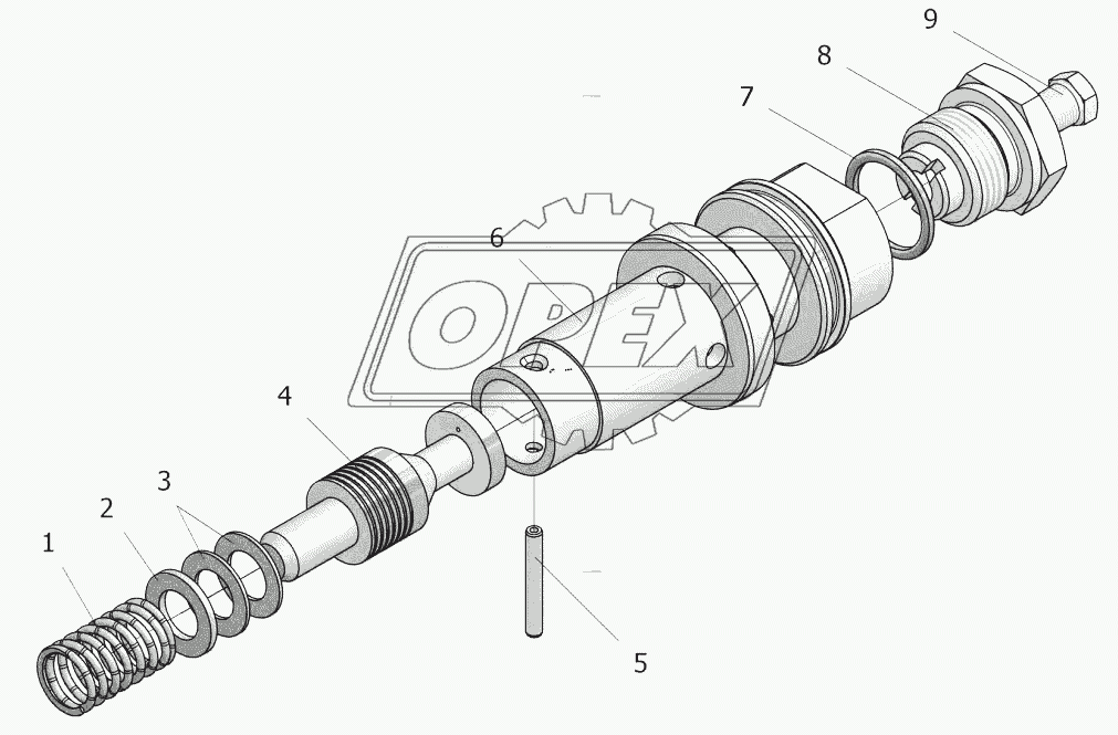 У35615-12.160 Клапан смазки