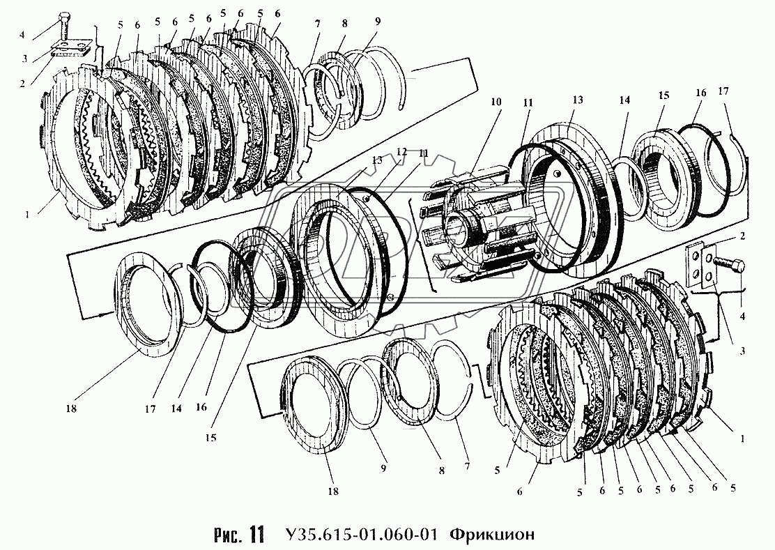 Фрикцион У35.615-01.060-01