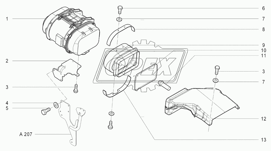 A309 Фильтр воздушный