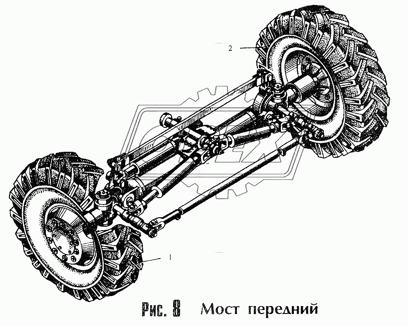 Мост передний (225.56.00.00.000)