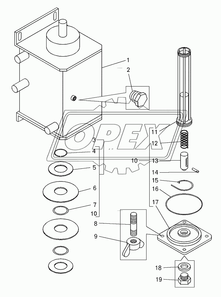 Обогреватель топлива с фильтром (7512-1138010)