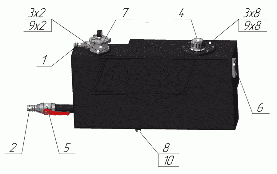 Гидробак Э-05-09.01-01