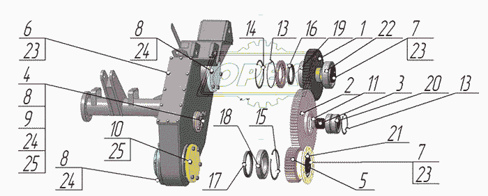 Редуктор цилиндрический ФД-567.02