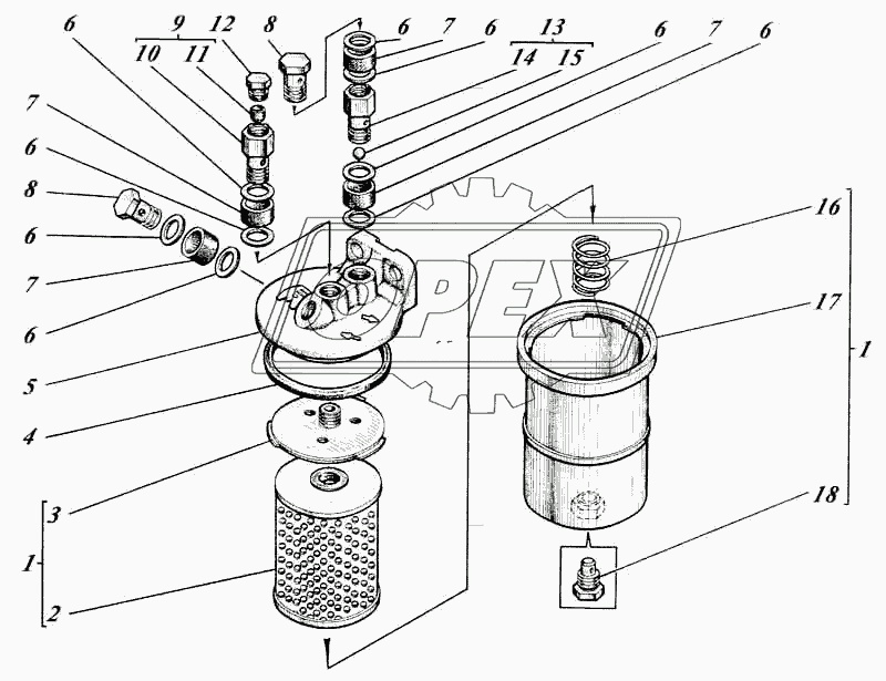 Фильтр тонкой очистки 41-70с1