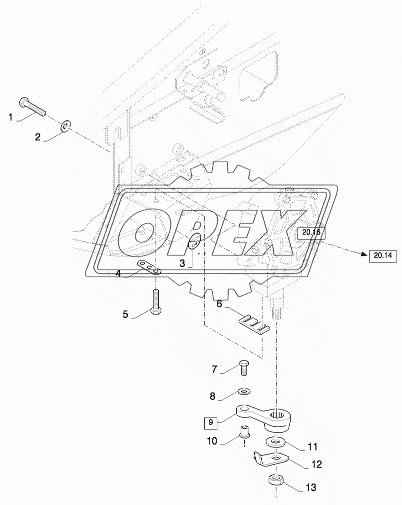 20.15 WOBBLE BOX, FITTING PARTS