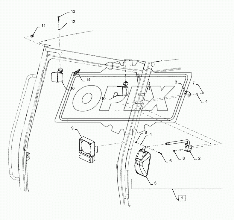 90.150.AE(03) - FRONT EXTERIOR COMPONENT