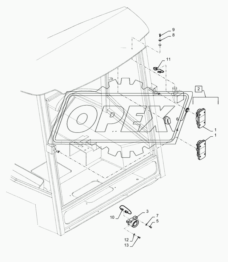 90.150.AE(05) - FRONT EXTERIOR COMPONENT