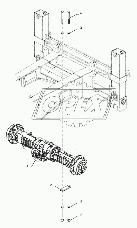27.100.AK(01) - REAR AXLE AND MOUNTING