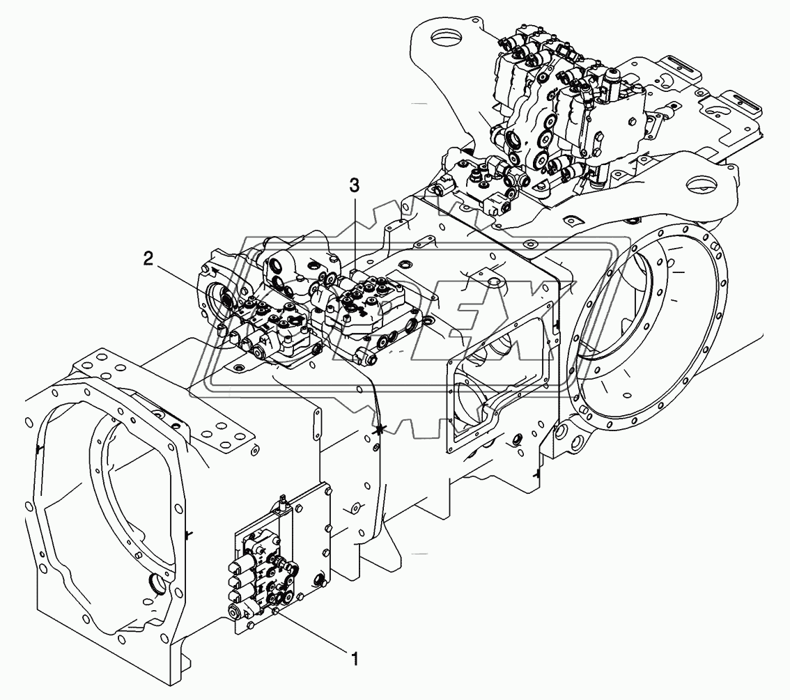 TRANSMISSION CONTROL VALVE LOCATION