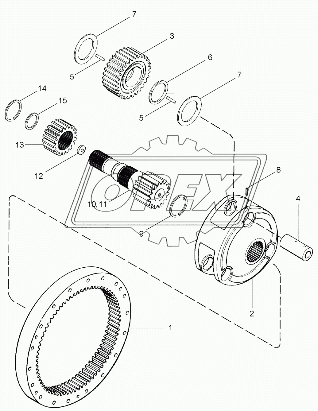 REAR AXLE - PLANETARY