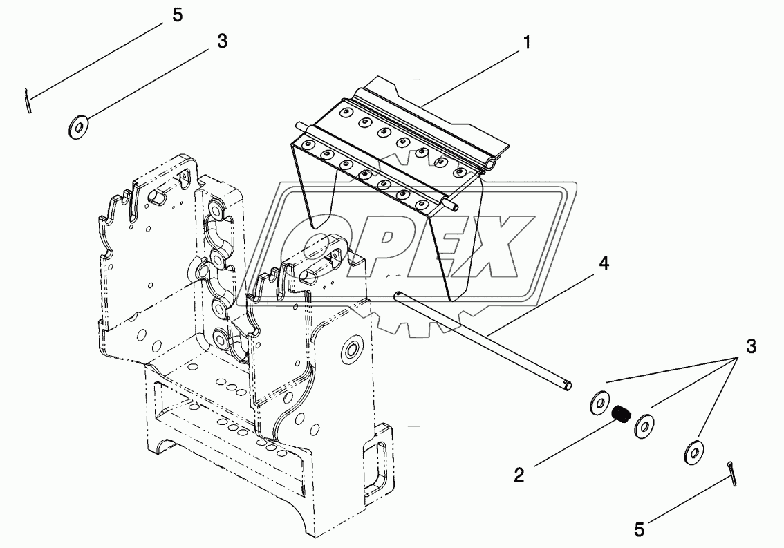 POWER TAKE OFF ASSEMBLY - SHIELDS