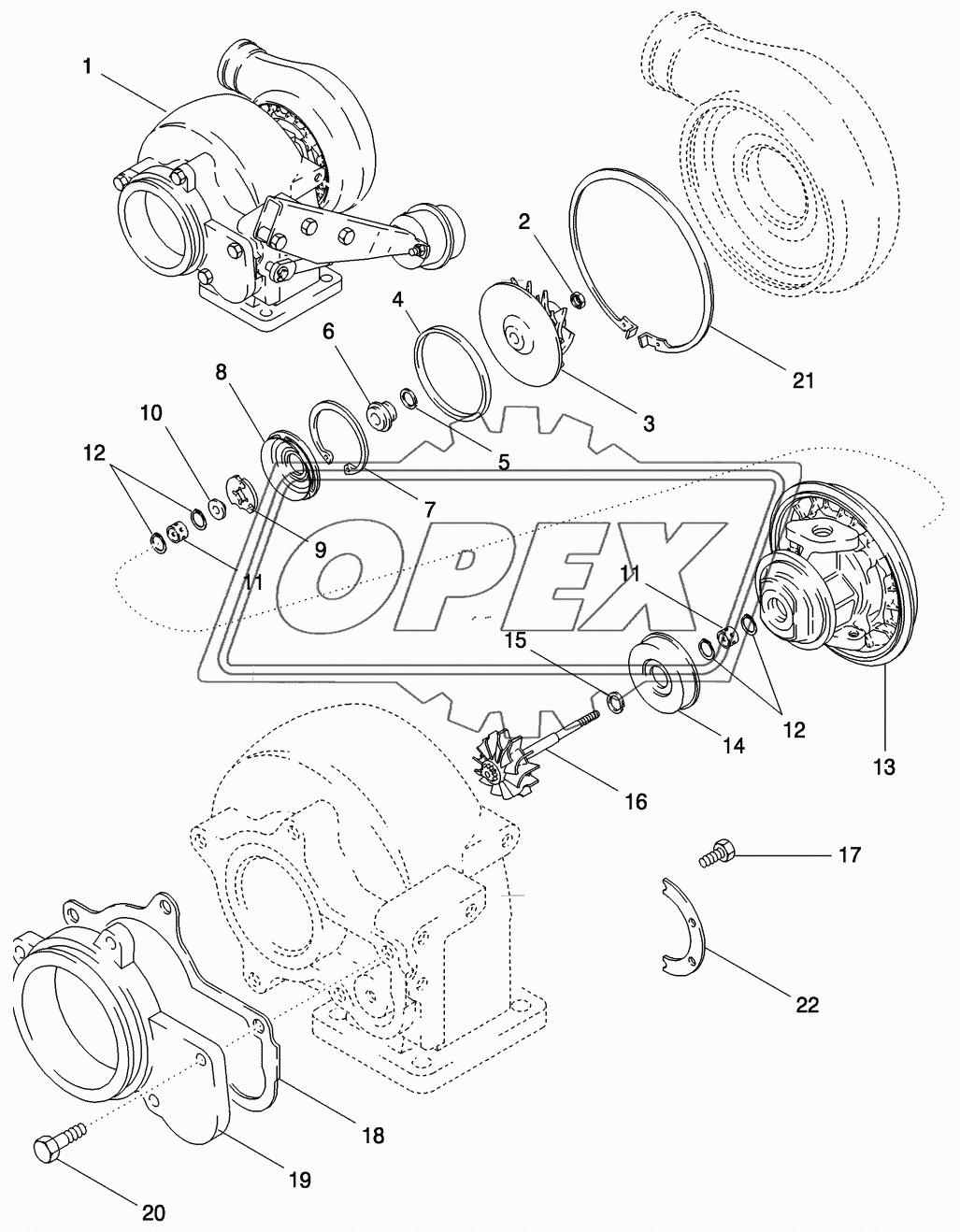 TURBOCHARGER ASSEMBLY