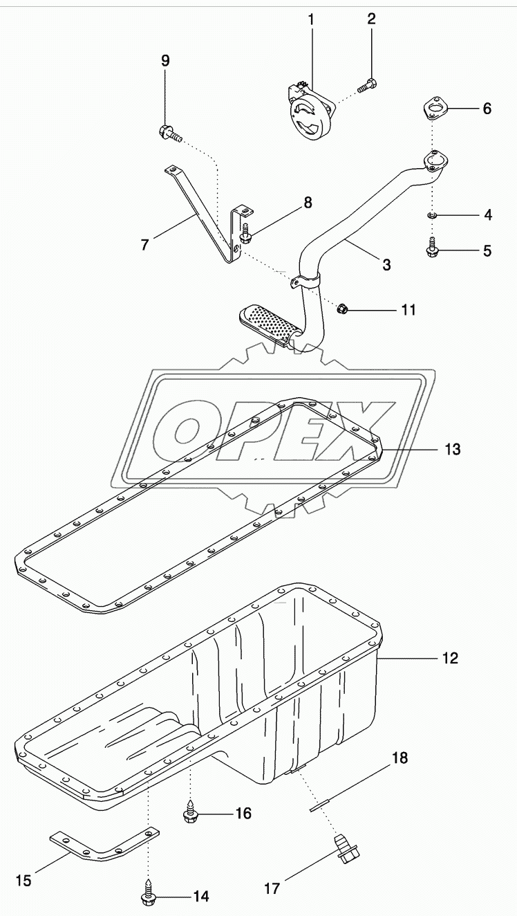 OIL PUMP AND OIL PAN