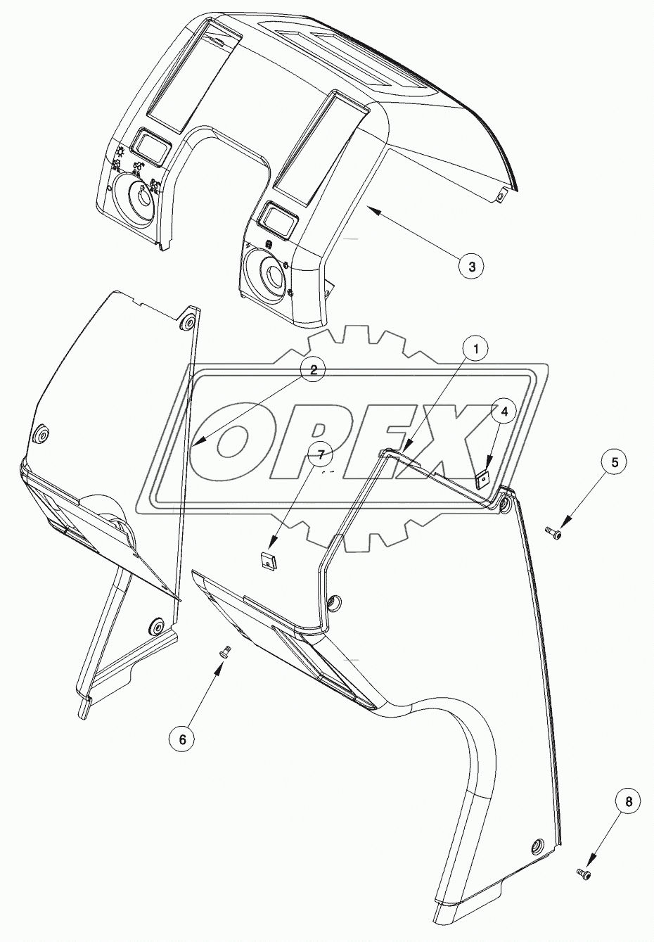 CAB - INSTRUMENT PANEL