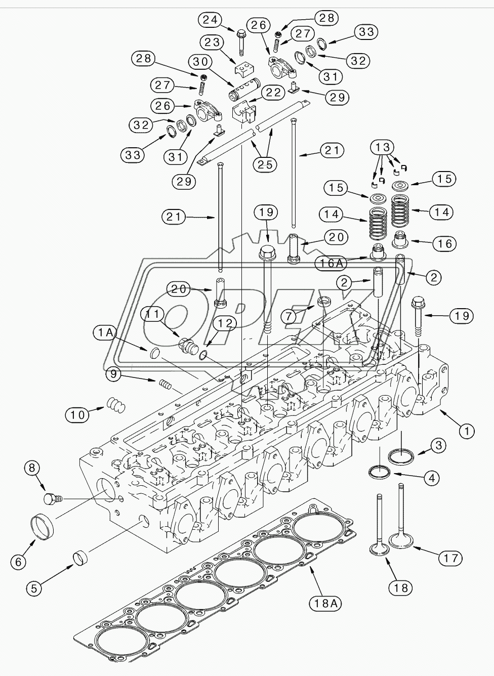 CYLINDER HEAD - VALVE MECHANISM