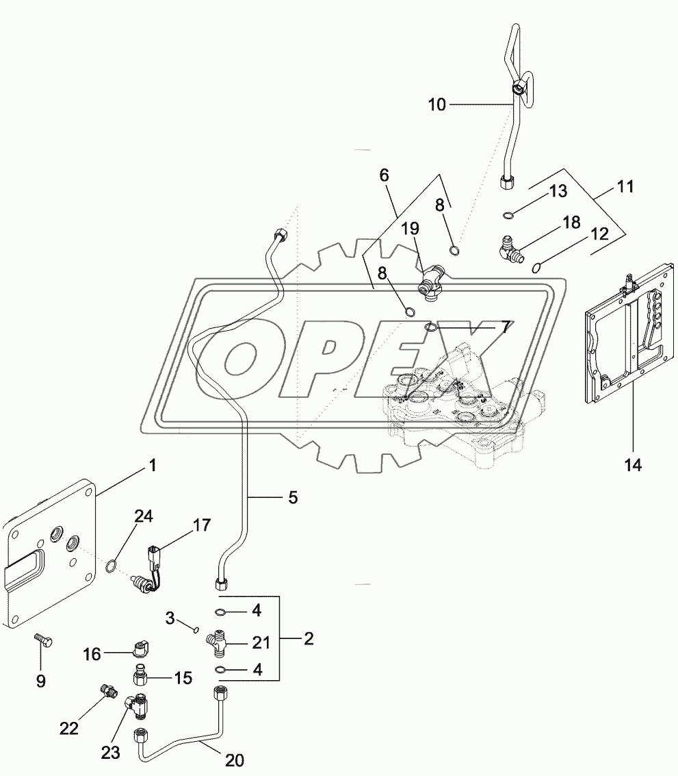 PARK BRAKE - HYDRAULIC SYSTEM