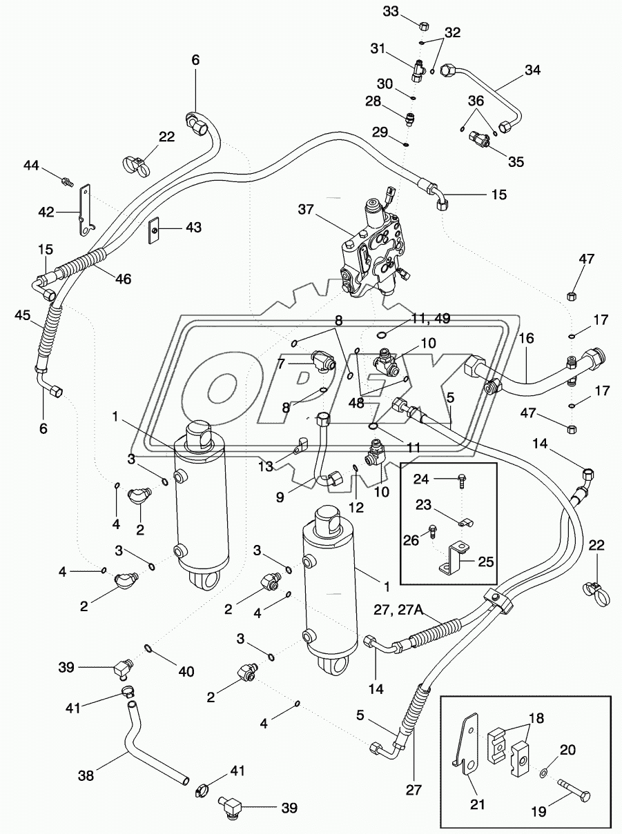 HYDRAULIC SYSTEM - HITCH